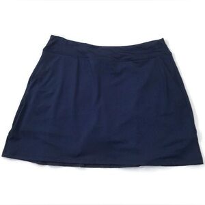 Blue Cityoung Athletic Mini Skirt Skort